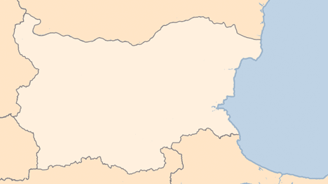 Kort Bulgarien