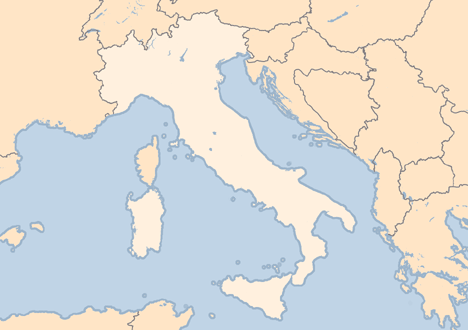 Kort Italien
