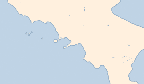 Kort Napolikysten