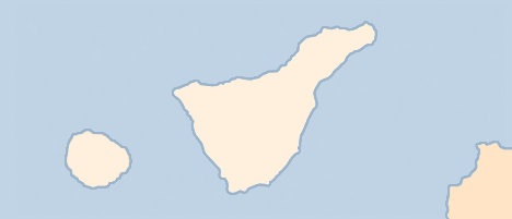 Kort Puerto de Santiago